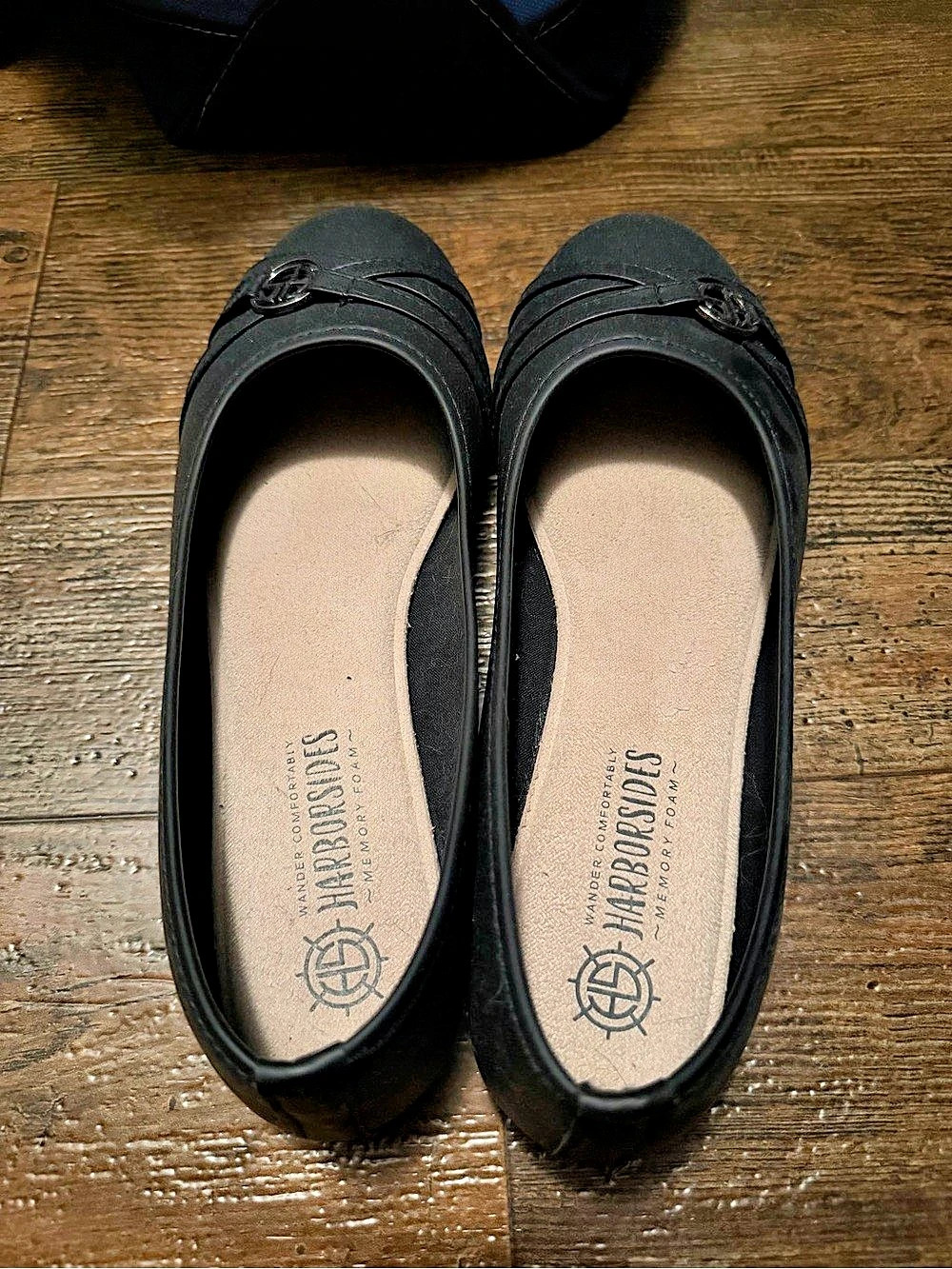 Alegria Black Flats